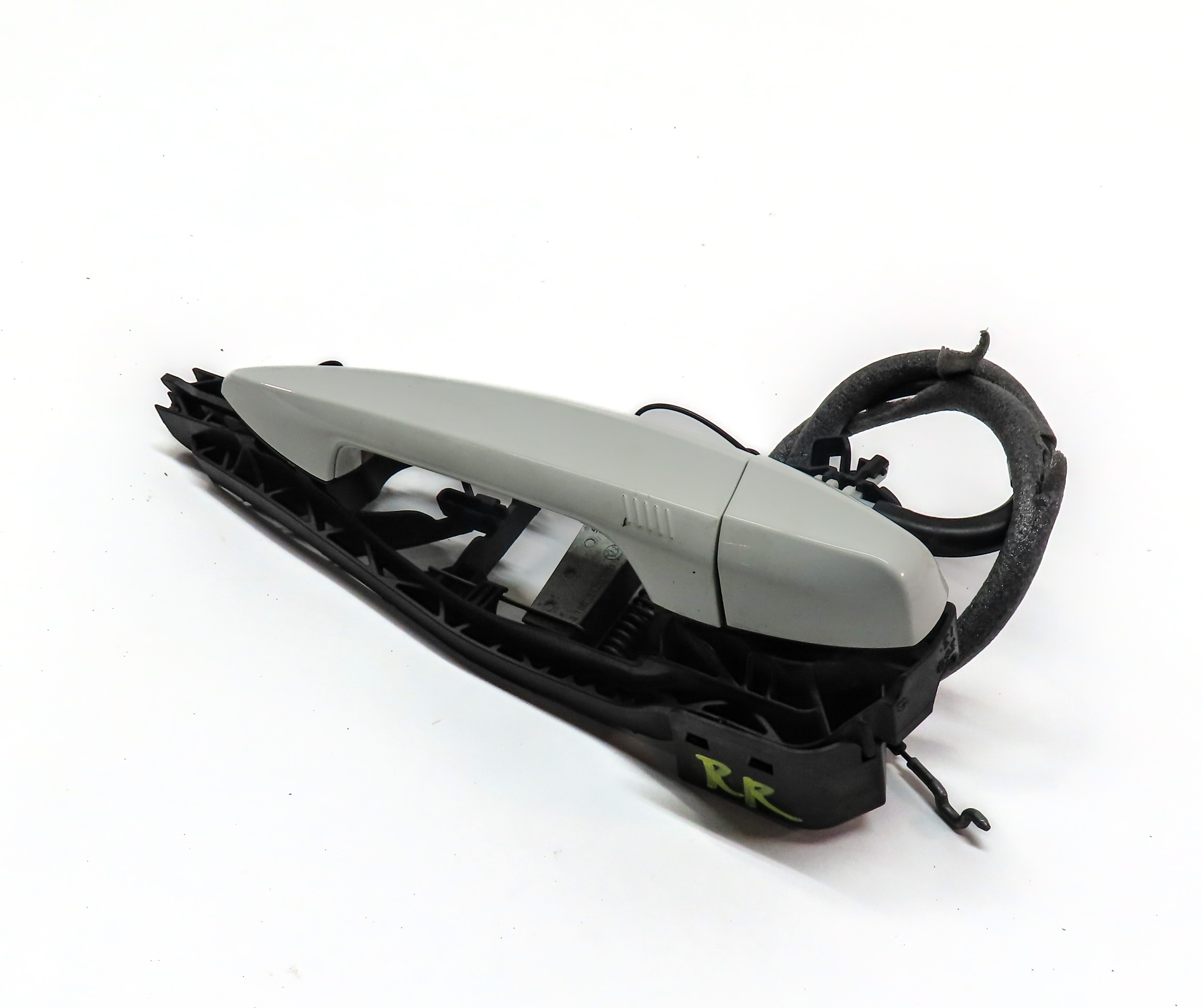 14-21 BMW X1 X2 X5 X6 (F15 F16 F39 F48) REAR RIGHT COMFORT DOOR HANDLE (White) — exact item pictured